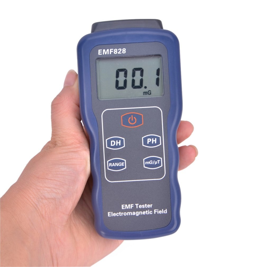 Elektromagnetische Veld Straling Meter Emf Meter Handheld Teller Digitale Dosimeter Lcd Detector Maatregel Voor Elektrische Veld