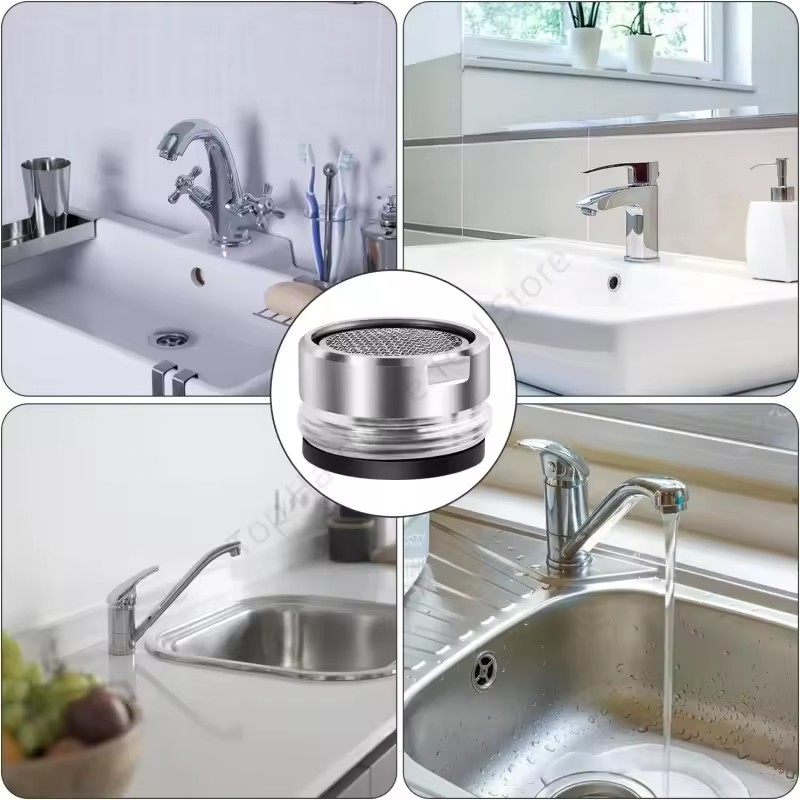 Belüfter Wasser Sparen Wasserhahn Wasserhahn Düse Gewinde Austauschbare Küche Wasserhahn Filter Mund Schlecht Wasserhahn Bubbler Badezimmer Teile