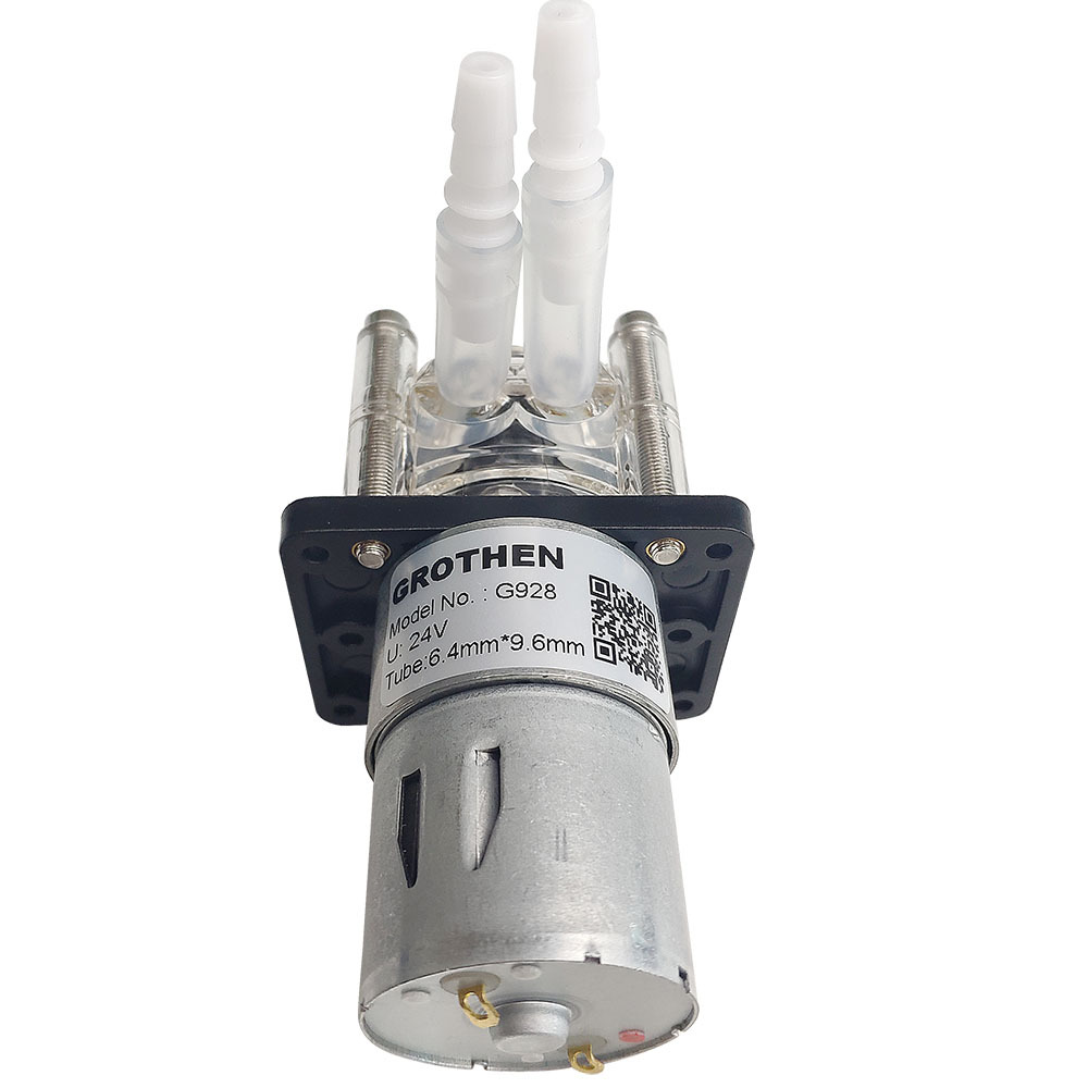 Peristaltic Pump DC 12V/24V Large Flow Dosing Pump For Vacuum Aquarium Lab Analytical 500ml/min