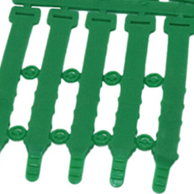 500 Pcs 5 Color Soft PVC Farm Animal Foot Ring Chicken Duck Quail Pigeon Pet Bird Foot Ring: Green