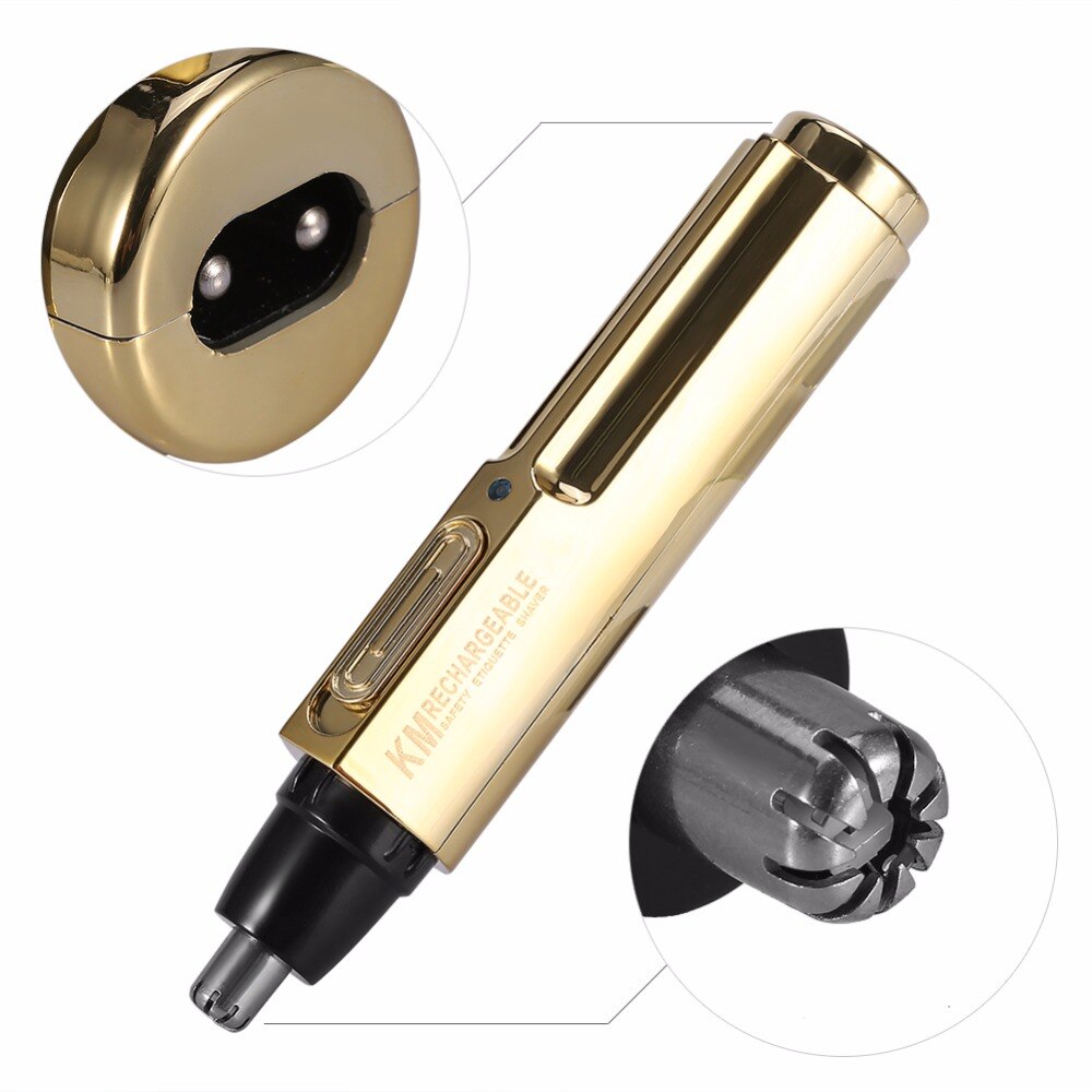 Golarka elektryczna robić golenia robić włosów w nosie trymer bezpieczne pielęgnacja twarzy maszynka robić golenia na nos dla mężczyzny i kobiety 1PC