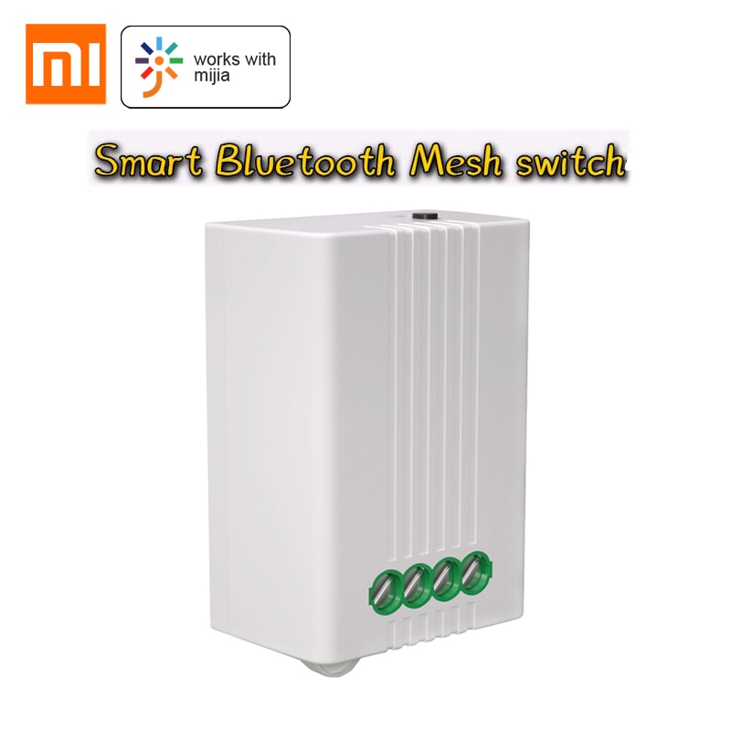 Xiaomi Mijia APP Smart Bluetooth Mesh On-Off device Smart Remote Control Light Switch No Line Modification With Timing Function