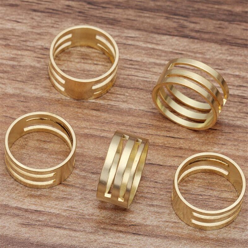 5pcs brass Jump Ring Opener Opening Closing Tools Finge Copper Ring Jewelry Making Tools for DIY jewelry