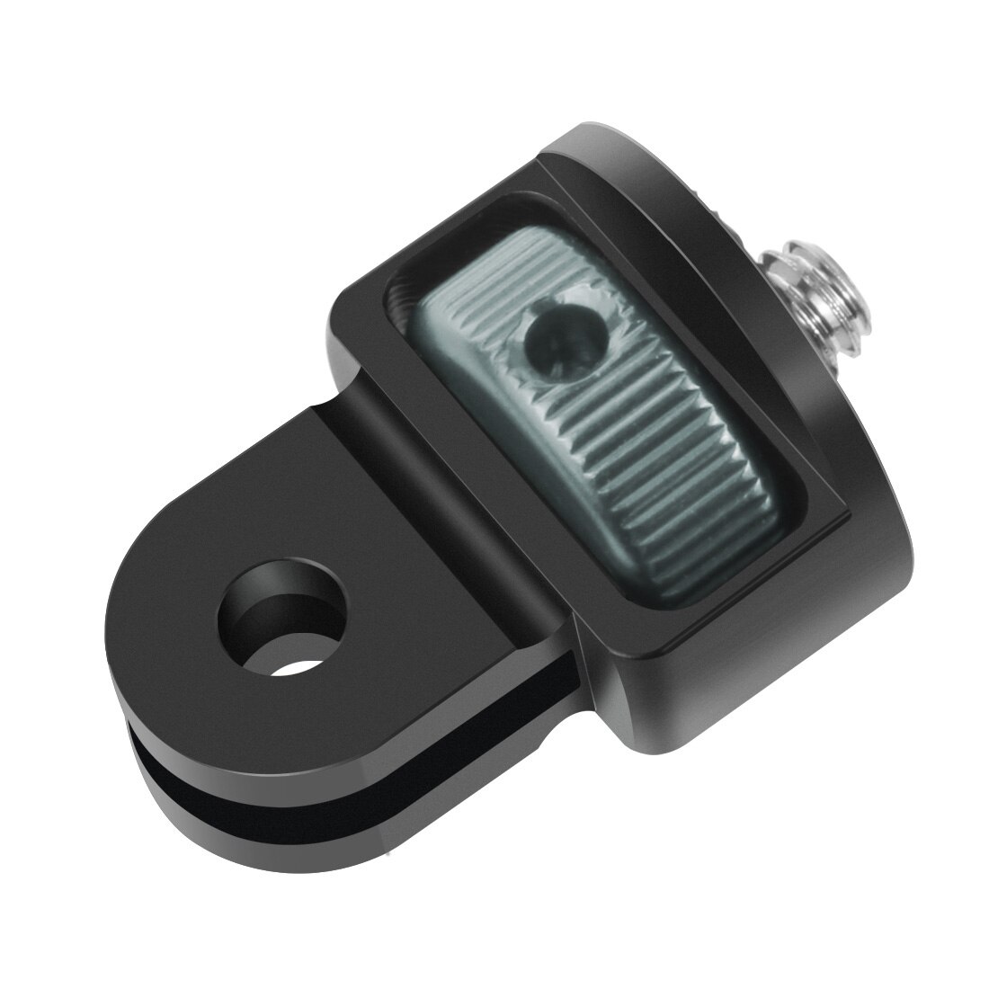 Convertisseur de vis rotatif 360, adaptateur de montage pour Mini trépied pour Gopro Hero 10 9 8 /Insta360 One X R pour caméras d&#39;action OSMO, CNC 1/4: F