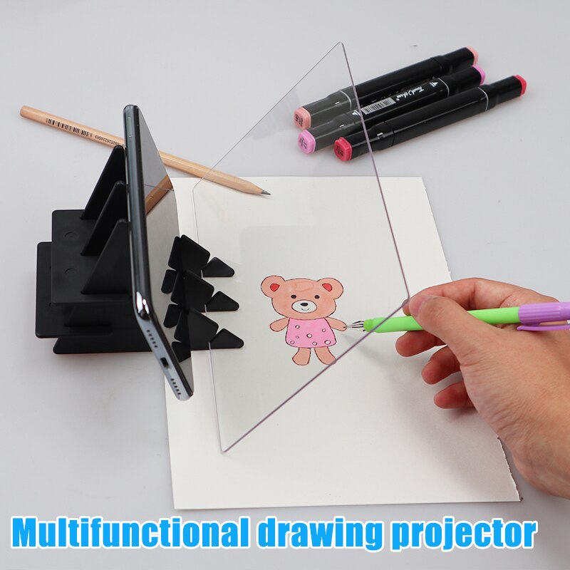 Optical Dessert Projector Trace and Draw Optical Imaging Drawing Board for Projector Painting Lens Sketch Specular JR Deals