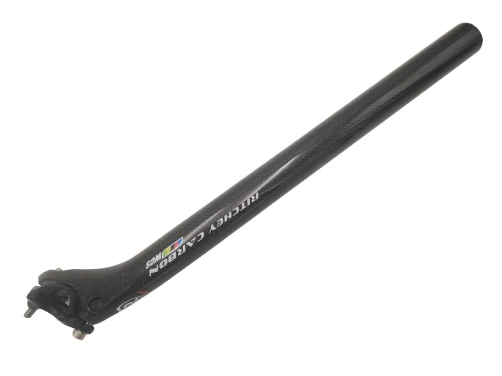 Nuevas piezas de bicicleta WCS, fibra de carbono completa después de flotar, tija de sillín de 25mm