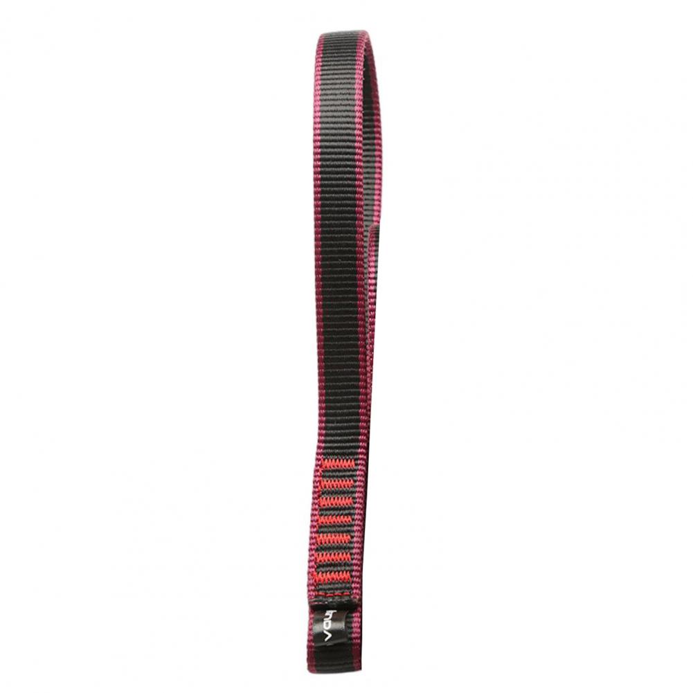 Spanband 16 mm breed Quick Draw Nylon Open Sling Bergbeklimmen Karabijnhaak Hardware Nylon klimuitrusting: Rood