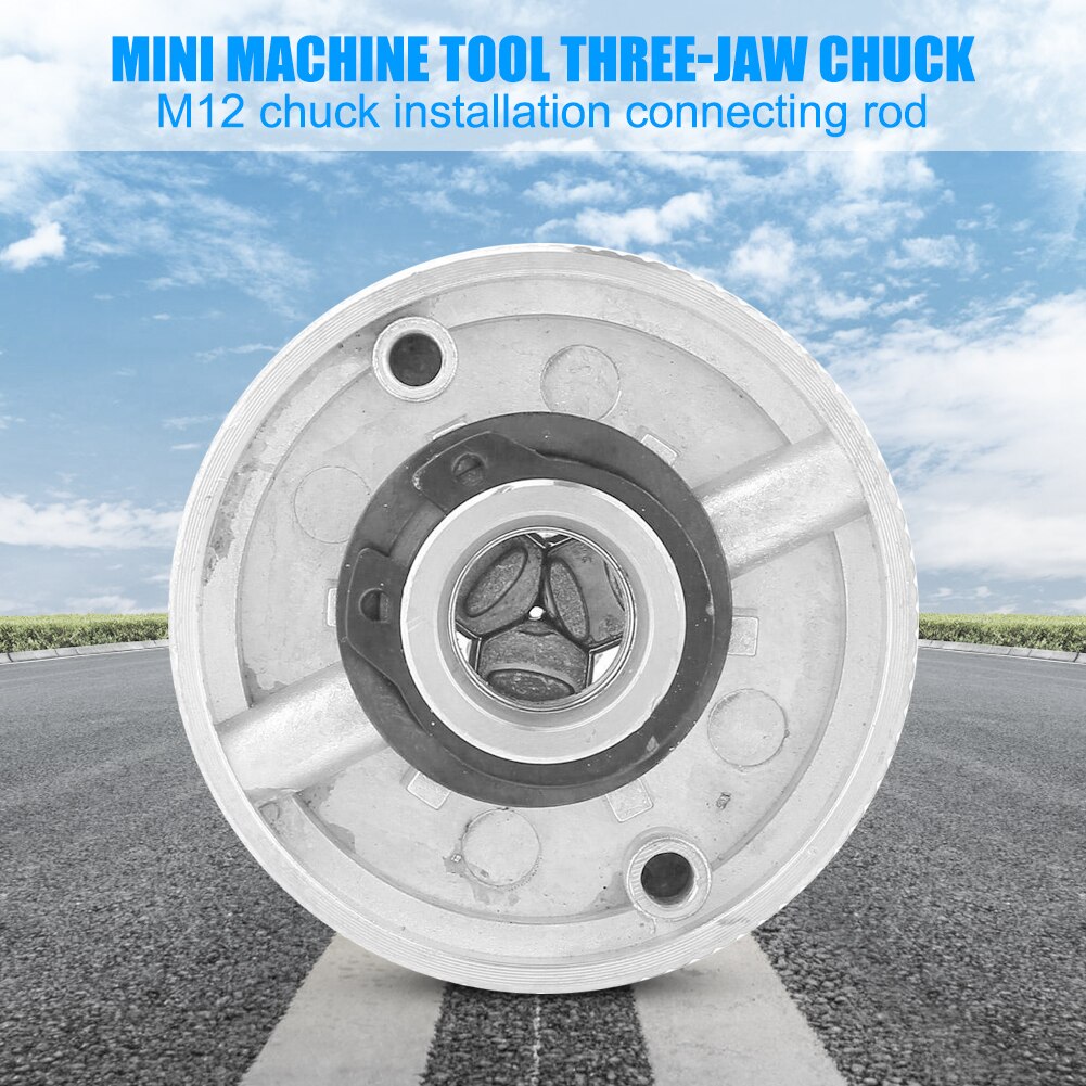 Welding Positioner Turn Table Accessories Self Centering Clamping Industrial Woodworking Three Jaw Chuck with Connecting Rod