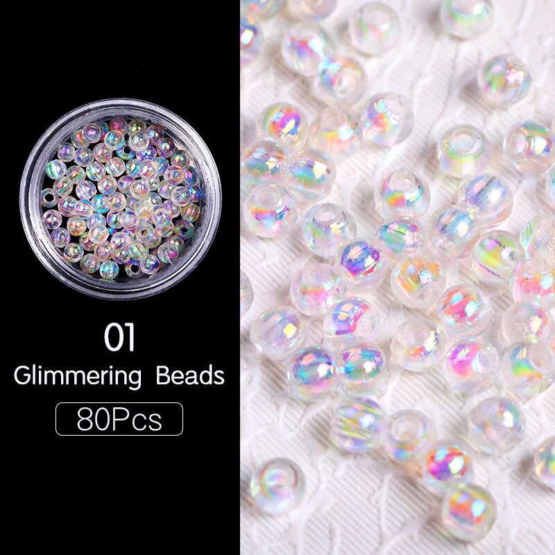 100PCS/Bag Crystals Clear Sharp Flat Back AB Glass Rhinestones Glittering Rhinestone Nails Art Decoration DIY Accessories: 20