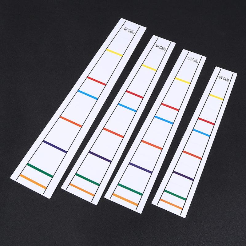 Position Marker Decal Fingerboard Fret Guide Label Finger Chart Beginner Cello Sticker Accessories White