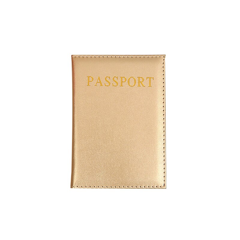 Classy Practical Travel Case Passport ID Card Cover Holder Protector Organizer PU Leather Women Men Wallet: 11