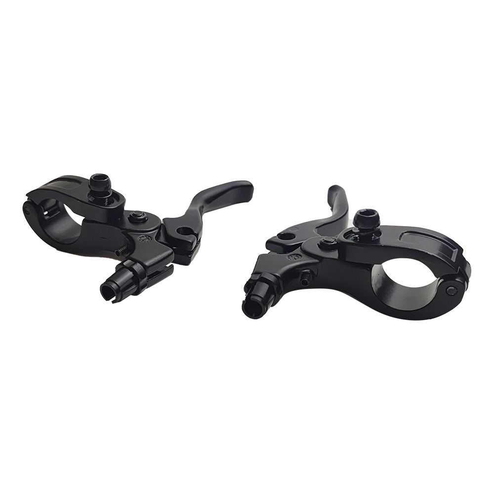 BMX U-Palanca de freio de alumínio Peças de bicicleta de freio Suporte forjado e suporte de pastilhas de freio de alavanca com design de braçadeira articulada para alavanca