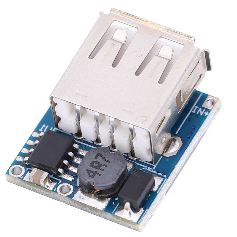 3.7V 4.2V 1A 4R7 Lithium Batterij En Ontladen Module Bescherming Circuit 5V Step Up Printplaat voor 18650 Batterij