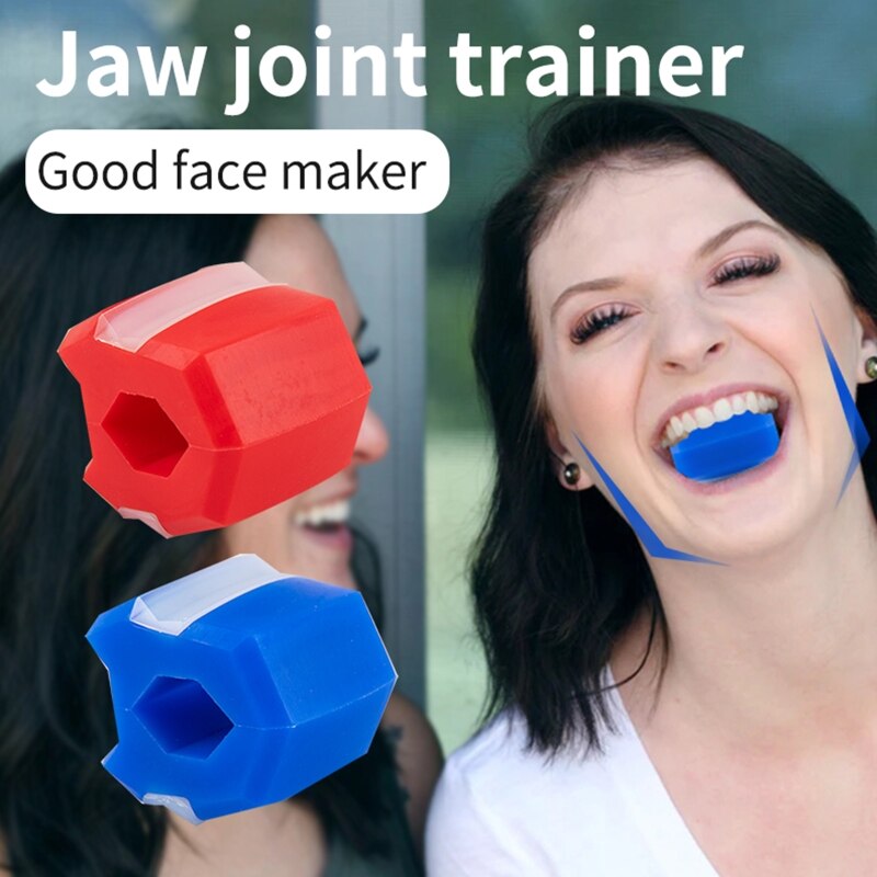 Kaaklijn Exerciser Facial Toner Spier Training Apparatuur Kaaklijn Oefening Fitness Bal Hals Gezicht Toning