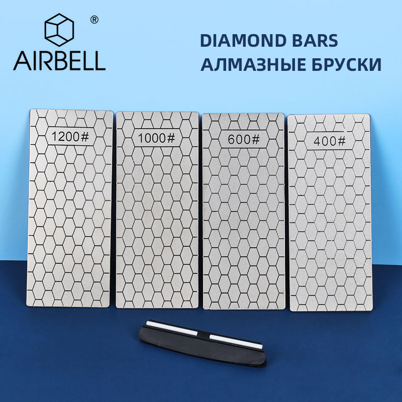 Afilador de cuchillo de diamante piedra de afilar de accesorios de herramientas de cocina Gadgets 1- 4 Uds conjunto Grit 400 de 600 de 1000 bien Whetstone