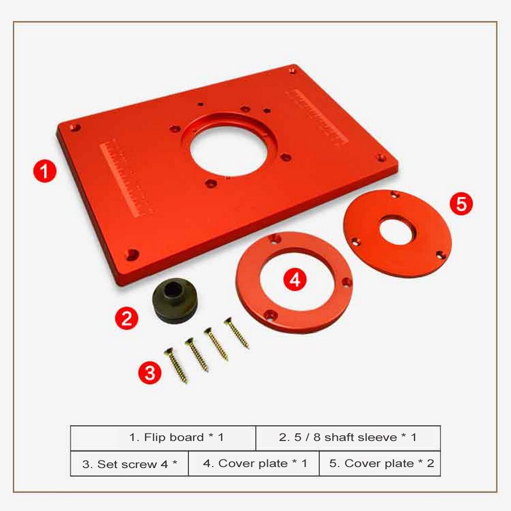 Electric Wood Milling Flip Board Guide Table Electric Wood Milling Flip Board Trimming Machine Flip Board Woodworking DIY Tools