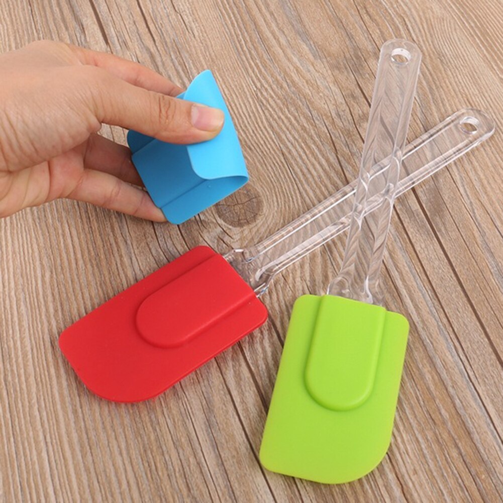 Multicolore alimentaire antiadhésif beurre cuisson Silicone spatule ensemble Cookie pâtisserie grattoir gâteau cuisson spatule Silicone spatule