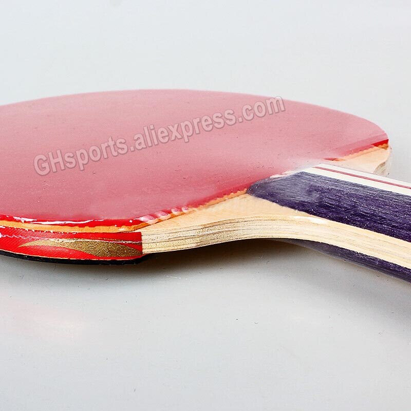Dhs bordtennisketsjer  (1002, 1006)  med gummitaske etui 1- stjernet originalt dhs bordtennisbat