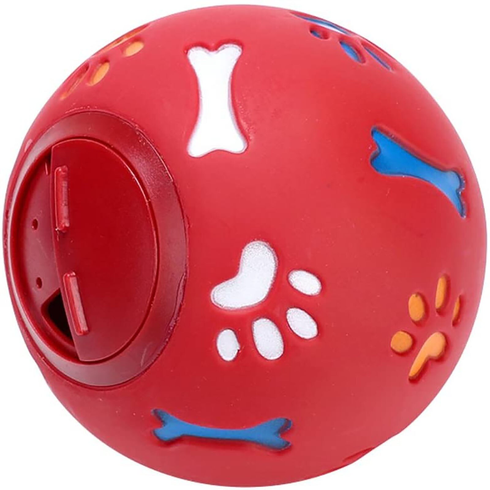Pelota de goma para masticar para perros de compañía, alimentadores de ortodoncia para perros de compañía, juguetes interactivos para limpiar los dientes, suministros para mascotas, n. ° T2P