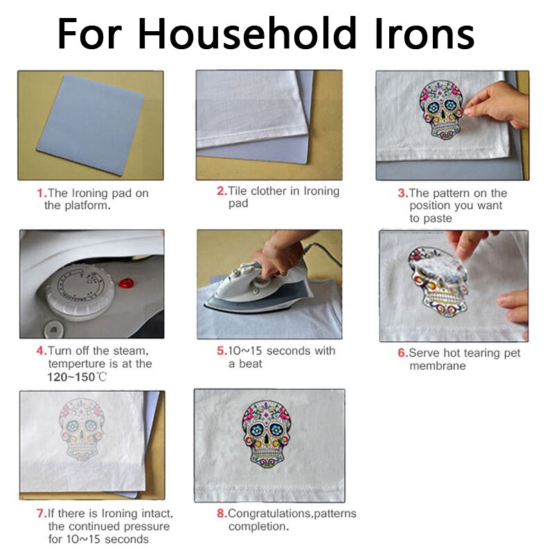 Leuke kerst strijkpatches, wasbare diy accessoire voor kleding, warmteoverdracht t-shirt thermische stickers