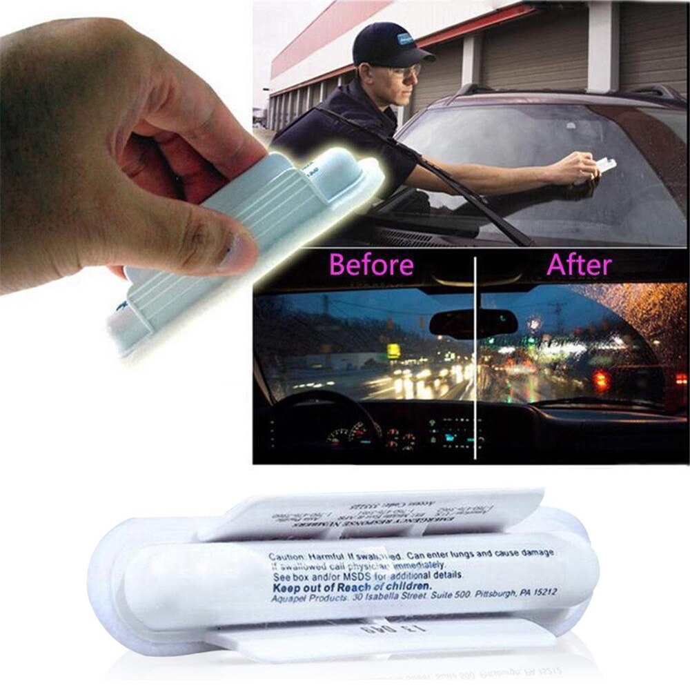 Universal Portable Car Rain Repellent Wipers Auto Car Windshield Glass Anti Rain Water Wipers Blue Soft Absorbent Wash Cloth