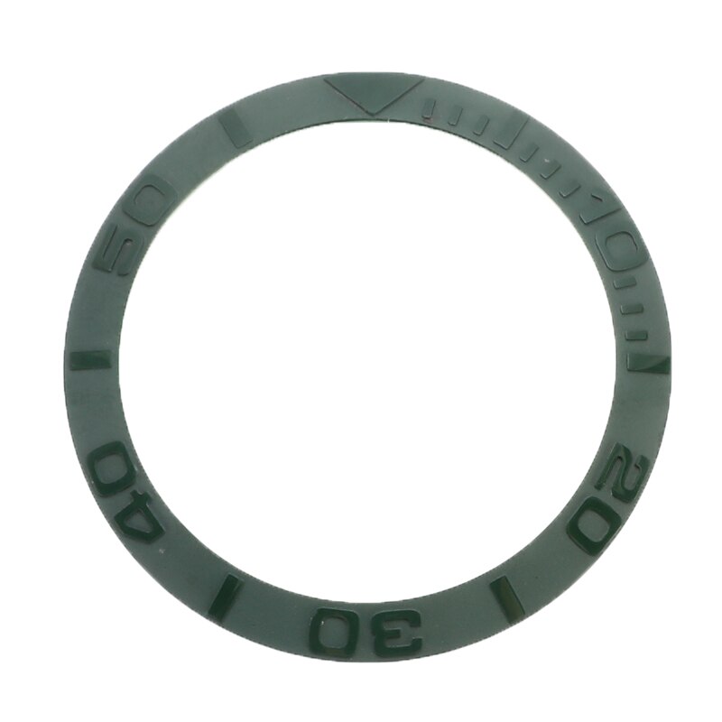 38Mm/38.5Mm Keramische Horloge Bezel Insert Inner Diameter 30.7Mm Voor Heren Horloge Gezicht Meerdere Stijlen Horloges vervangen Accessoires: Green