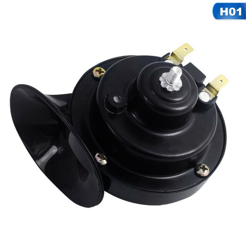 12V Durable Easy Installation Motorcycle Horn Motorcycle Modified Vehicle Snail Horn High Sound Power-Assisted Electric: Default Title