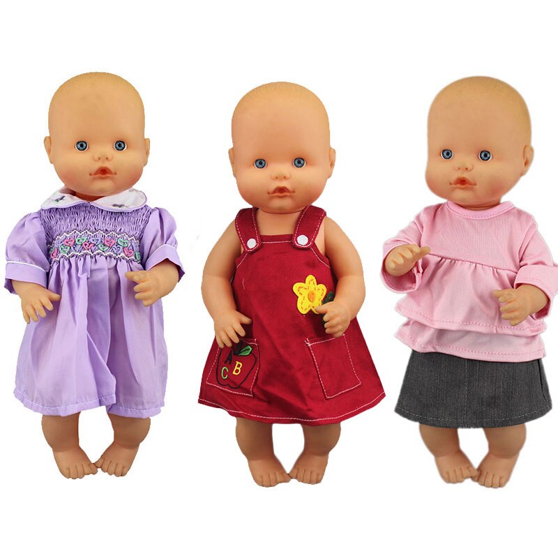3 pièces en 1, beaux vêtements pour poupée Nenuco 35 cm Nenuco y su Hermanita accessoires de poupée: a2