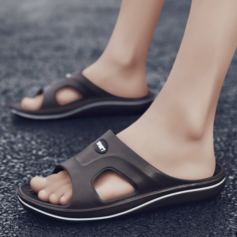 Zomer Mannen Slippers Strand Sandalen Anti-Slip Zapatos Hombre Casual Schoenen TX232