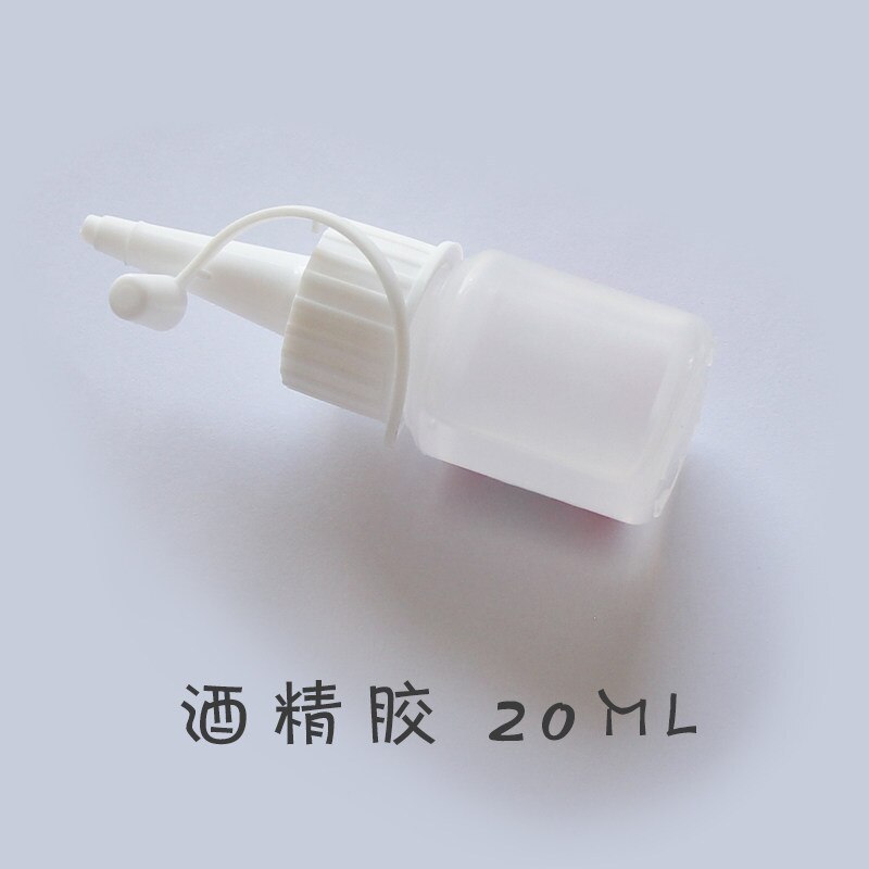 Mosaic Diy Special Glue High Viscosity Handmade Accessories Transparent Alcohol Glass Candle Holder Reinforced Glue: 20ML  Alcohol glue