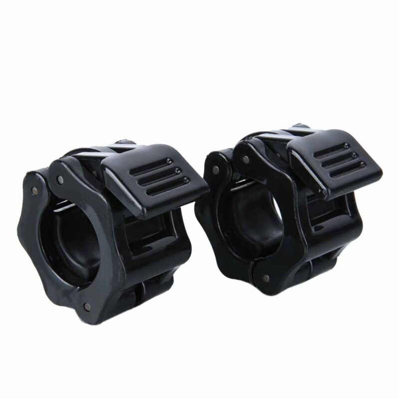 2pc 25mm Weight Collars Clamps Lock Gym Fitness Body Building Exercise Dumbbell Spring Weightlifting Tool Barbell Attachment: B