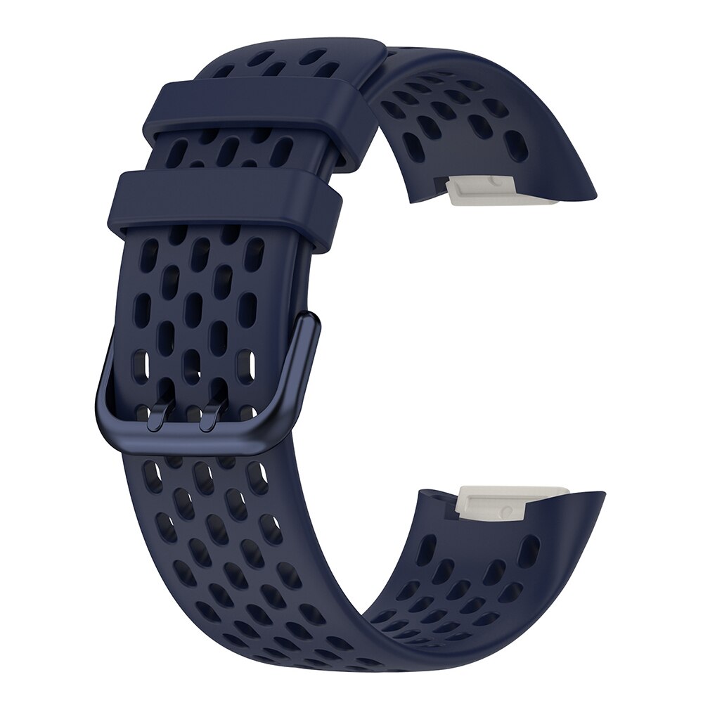Silikon klockarmband för fitbit charge 5 smart klockband smart armband armband sportbyte passform bit charge 5 correa: 7