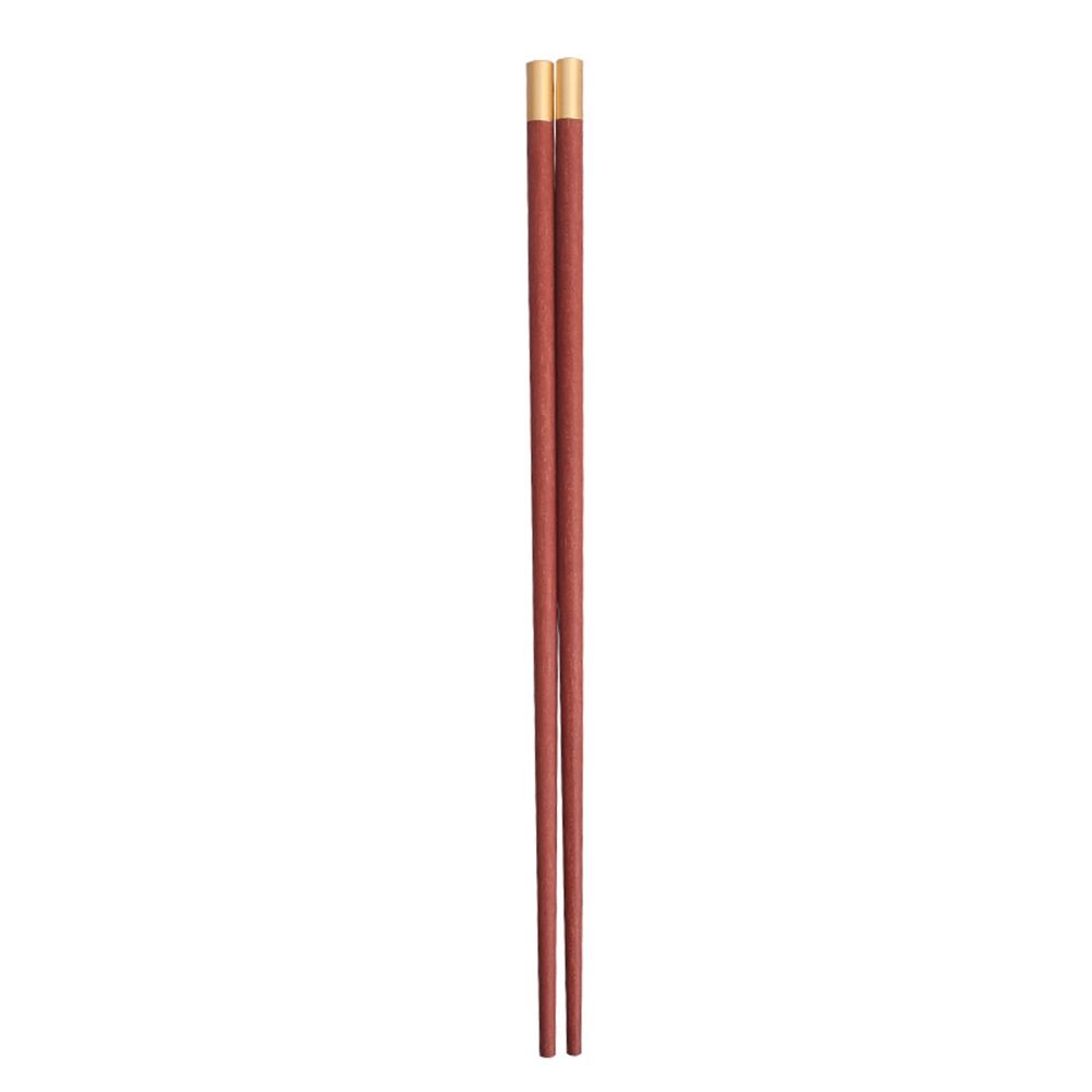 Handmade Natural Mahogany Wenge Wood Sushi Chopsticks Set Value Sushi Chinese Style Household Wooden Chopsticks