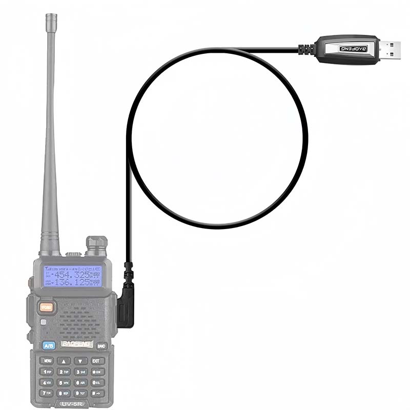 Quansheng Baofeng USB Programmeerkabel Voor UV-K5 UV-5RE UV-5R Pofung UV 5R uv5r 888S UV-82 UV-10R Twee Manier Radio Walkie Talkie: Default Title