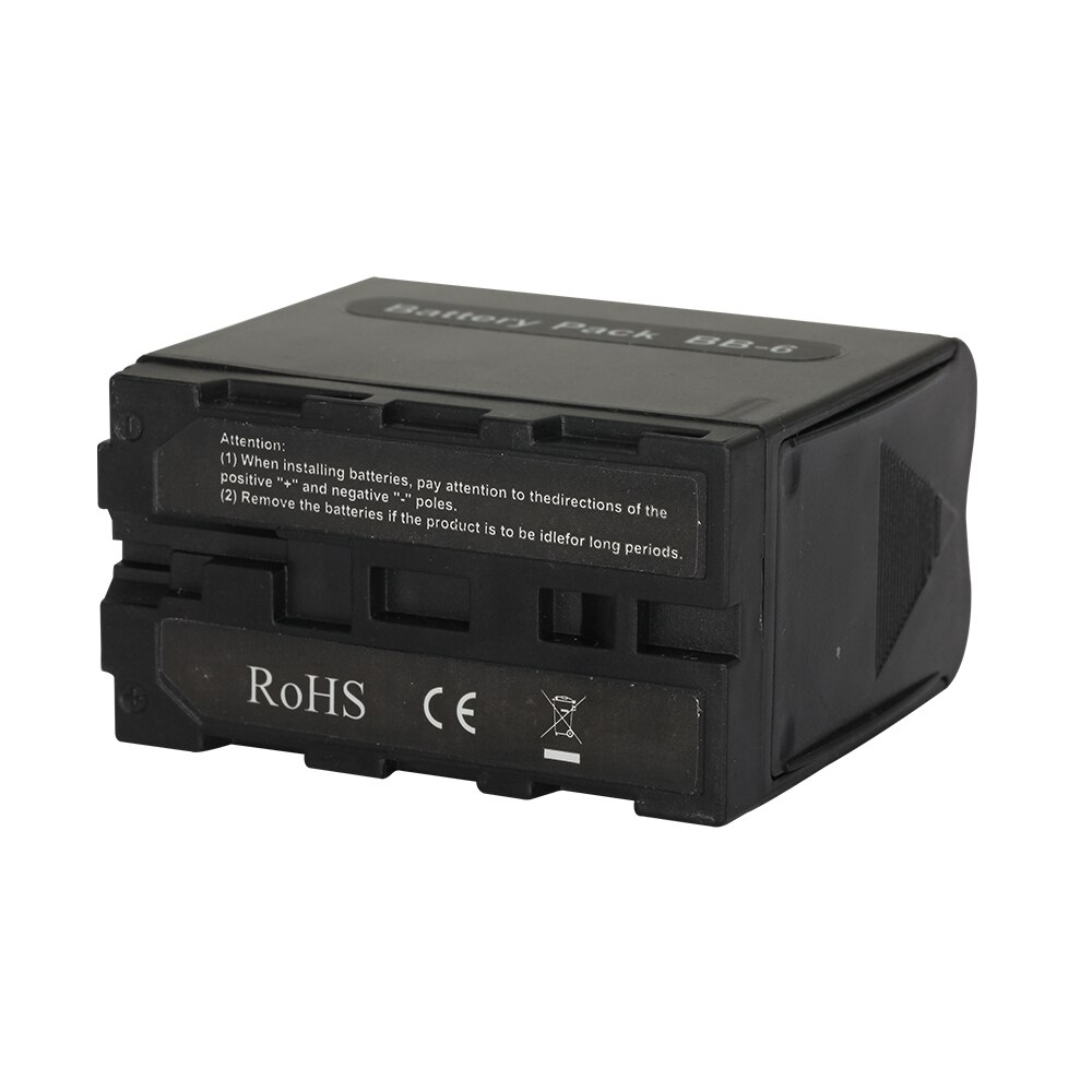 Caja de pilas AA, paquete de adaptadores de potencia, serie NP-F, reemplazo de NP-F750 para paneles de luz LED Falconeyes Yongnuo YN300II