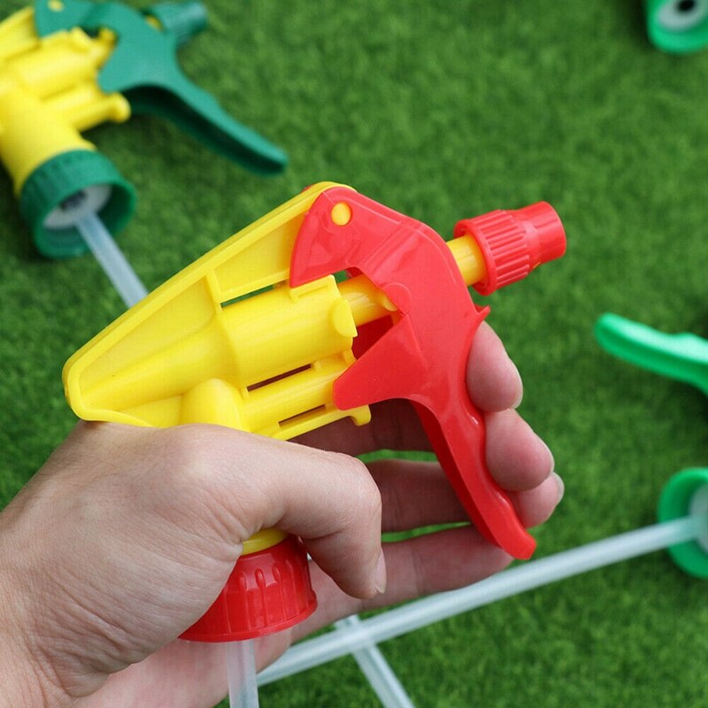 Tête de buse de bouteille de pulvérisation de pulvérisateur résistant aux produits chimiques de 6 pièces