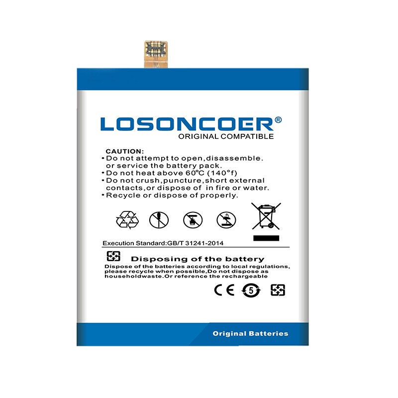 Losoncoer BG2W 4500 Mah Batterij Voor Htc Google Pixel 2B Pixel 2 Muski Mobiele Telefoon Vervangende Li-Ion Batterijen Gratis Tools