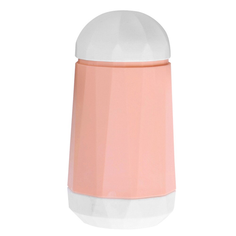 Nordic Toothpick Holder Automatic Press Dispenser For Cotton Swab Case Organizer: Pink
