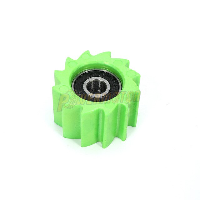 Rodillo basculante de guía deslizante de cadena verde, accesorio para motocicleta KAWASAKI KXF250 KXF450 KX250F KX450F KXF 250 450, Motocoss,: 3