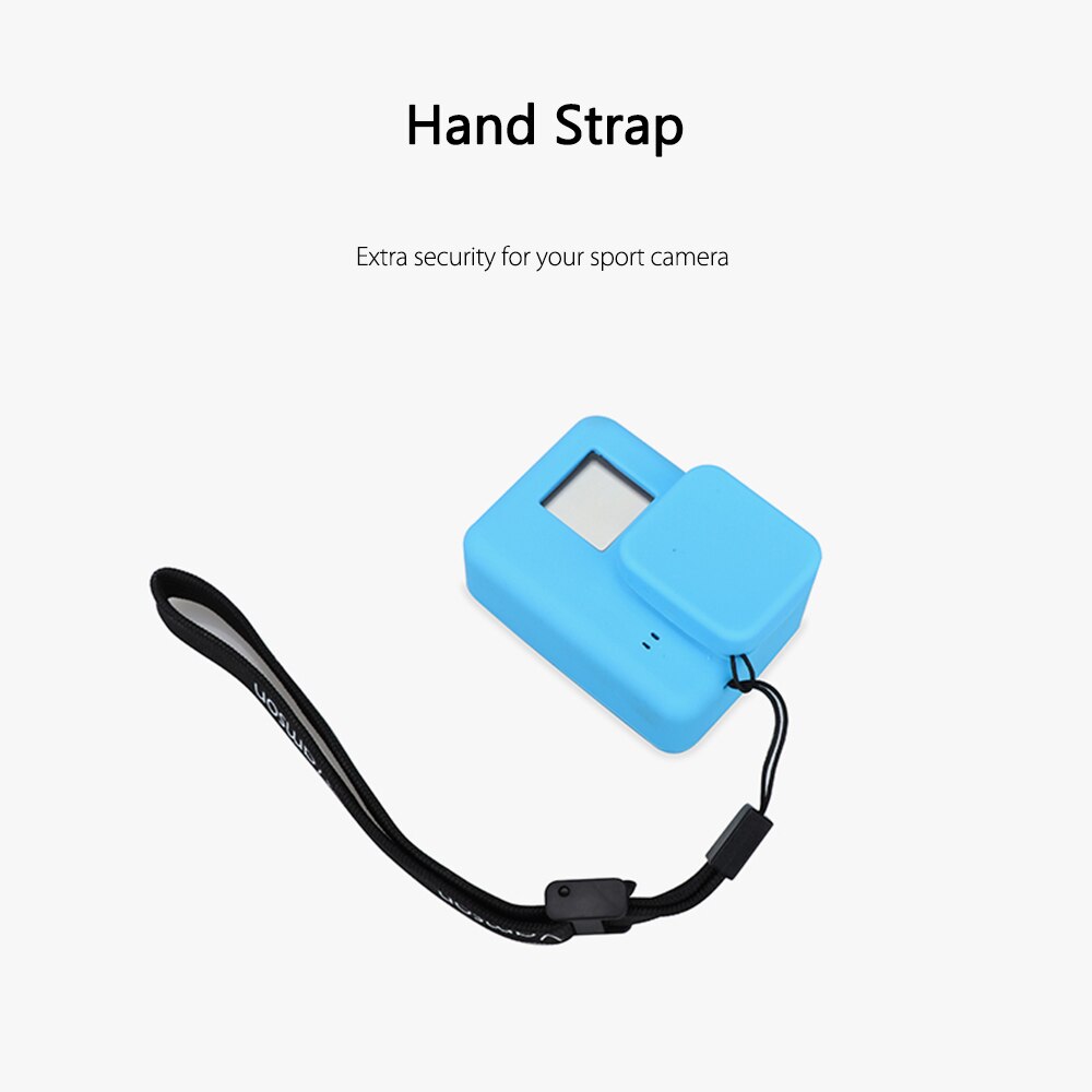 Vamson voor gopro hero 7 black 6 5 accessoireskit zachte siliconen beschermhoes voor gopro hero 7 6 5 black camera  vp629