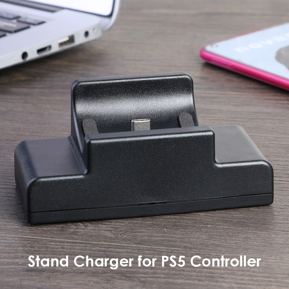 Charger for PS5 PlayStation 5 DualSense Wireless Controller USB Charging Dock Station Charger Stand for PlayStation 5 Accessory