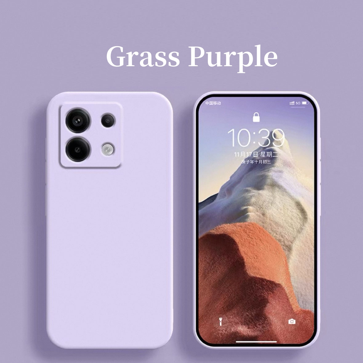 For Xiaomi Redmi Note 14S Liquid Silicone Case Redmi Note 14S Cover Funda Coque Soft TPU Phone Bumper Redmi Note 14S: Pink
