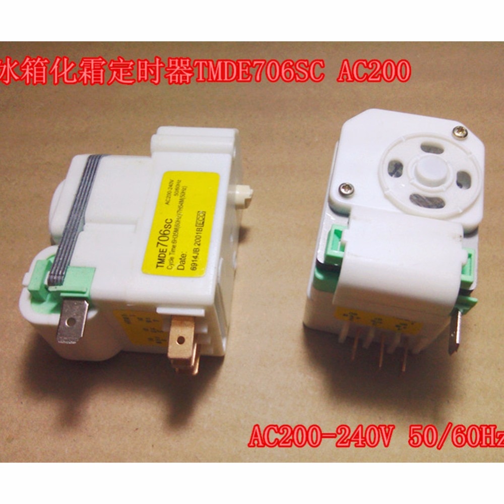 Temporizador de refrigerador refrigerado por aire Original/temporizador de descongelación refrigerado por aire/interruptor de control del temporizador/piezas de accesorio para refrigerador TMDE706SC