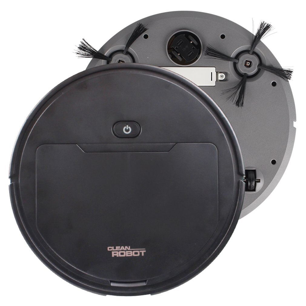 3in1 Sweeping Robot Clean Intelligent Home Vacuum Cleaner Household Automatic Sweeping Dust Tool Smart Sweeper: Black