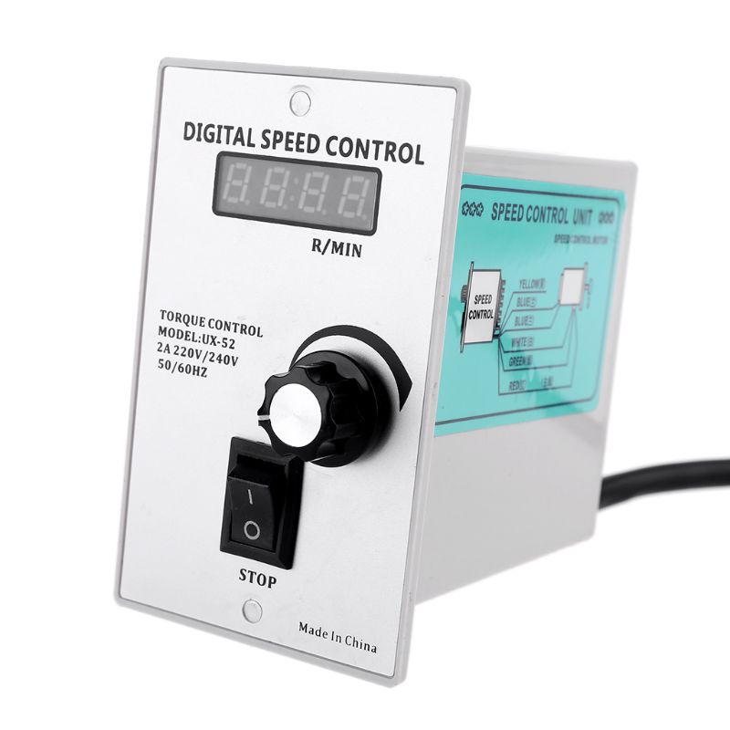UX-52 400W Motor Speed Controller Regulated Torque control 2A 220-240V 50/60Hz