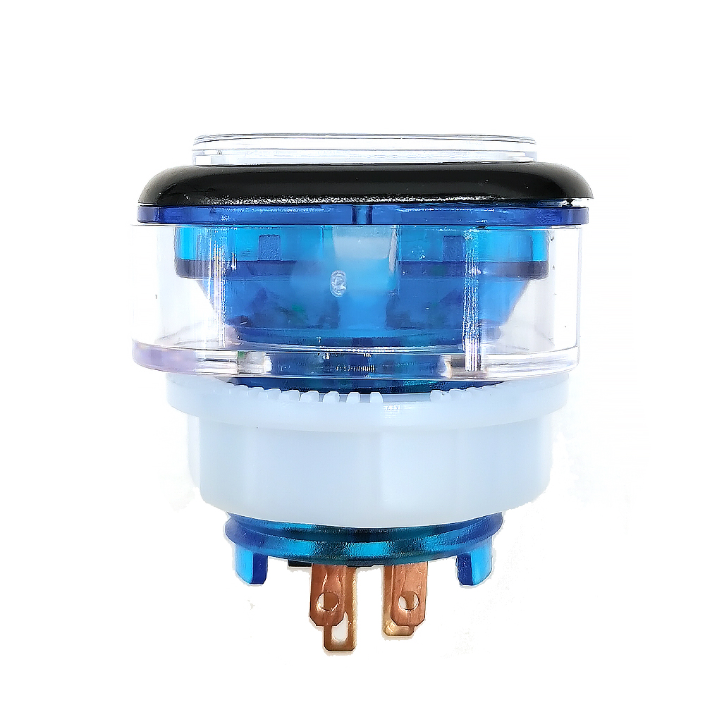 10 stücke 35mm 50mm 5V 12V LED Licht drücken Taste Platz Klar Schalter Für Slot Arkade spiel Maschine Flipper Teil Fabrik: Weiß
