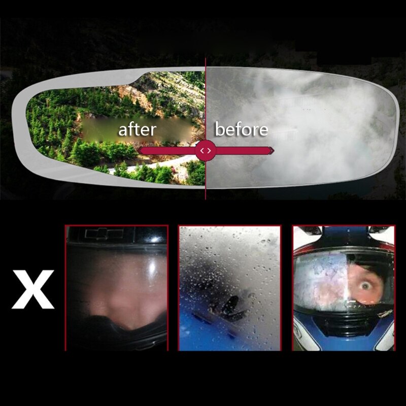 Anti-Fog Patch Film Clear Universele Lens Film Voor Motorfiets