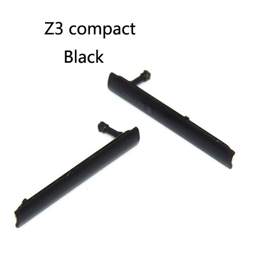 Funda protectora de polvo para Sony xperia z3 compact Mini M55W D5803 D5833 Z2 Z1, puerto de carga Micro SD USB y tarjeta SIM trasera: z3 compact Black