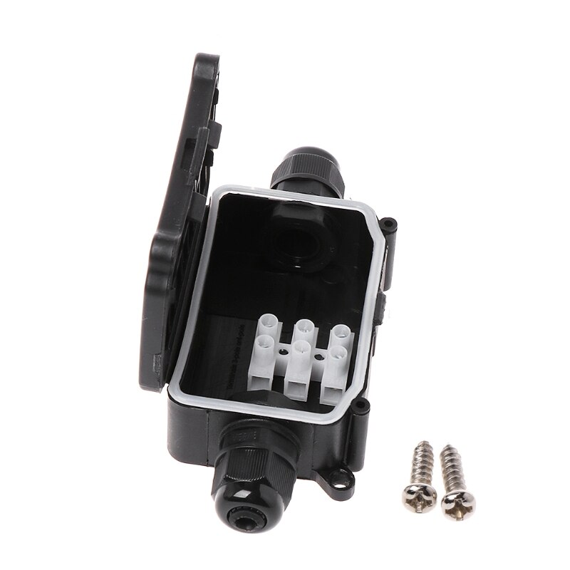 2/3Way IP66 Outdoor Waterproof Cable Connector Junction Box With Terminal 450V: 2Way