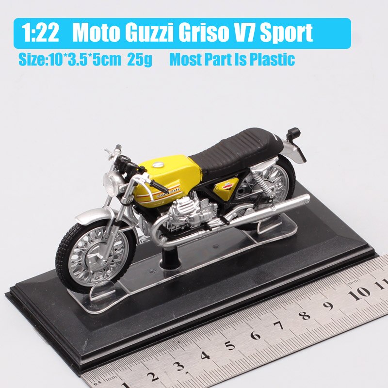 1/22 scala Starline Italeri Moto Guzzi V7 V11 Falcone Galleto Breva Normale corsa griso moto rcycle Giocattoli Pressofusi E Veicoli modello